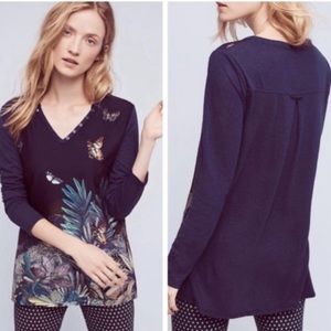 Anthropologie postpartum friendly top medium